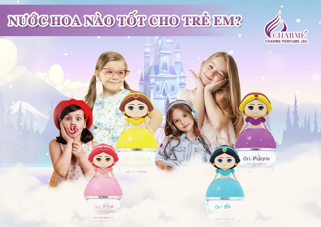 Nước hoa nào tốt cho trẻ em