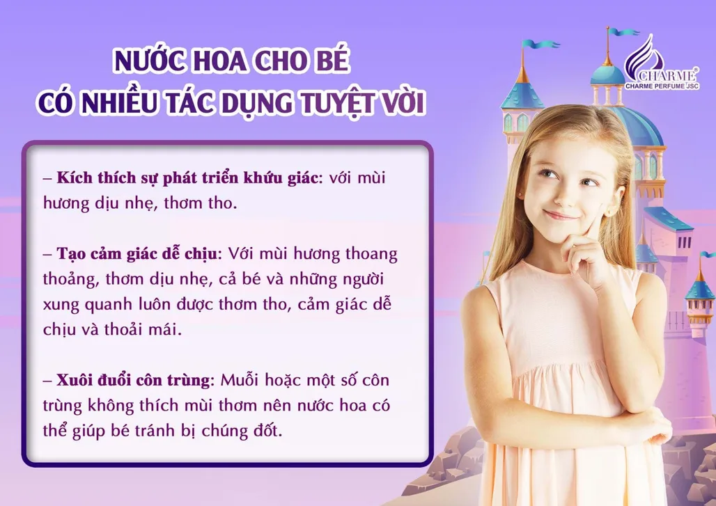 Nước Hoa Nào Tốt Cho Trẻ Em