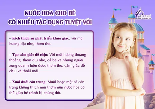 Nước Hoa Nào Tốt Cho Trẻ Em