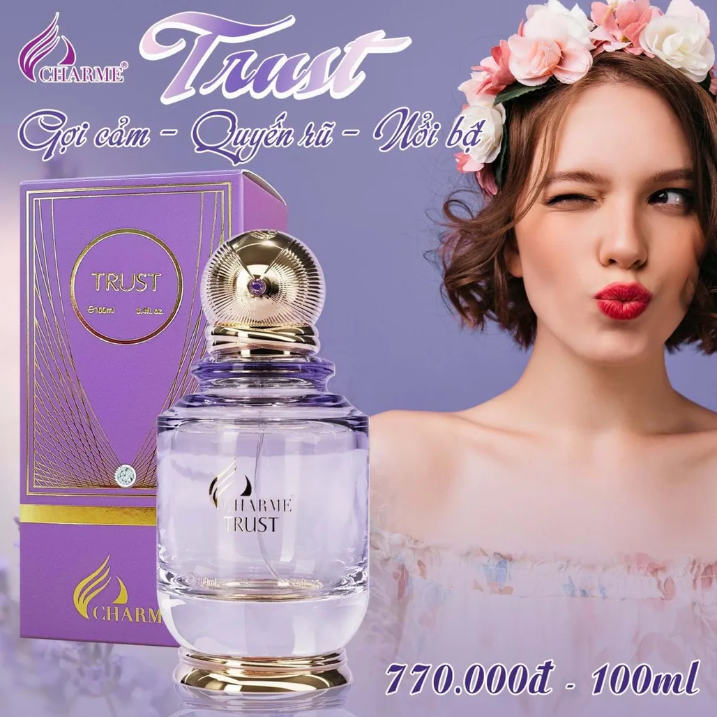 6 Mẫu Nước Hoa Charme Thơm Lâu Dễ Dùng Cho Nữ