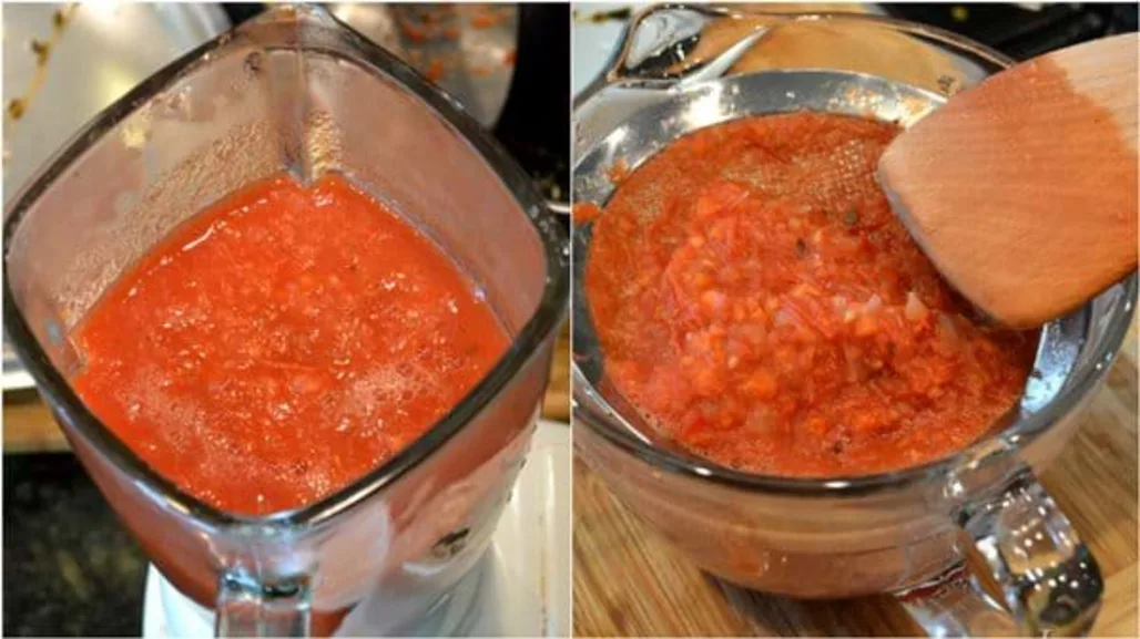 Xay cà chua nhuyễn rồi trộn với nước chanh, mật ong là có hỗn hợp dưỡng da.