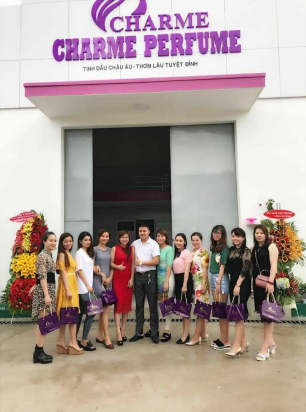 CHARME PERFUME KHÁNH THÀNH NHÀ MÁY THỨ HAI